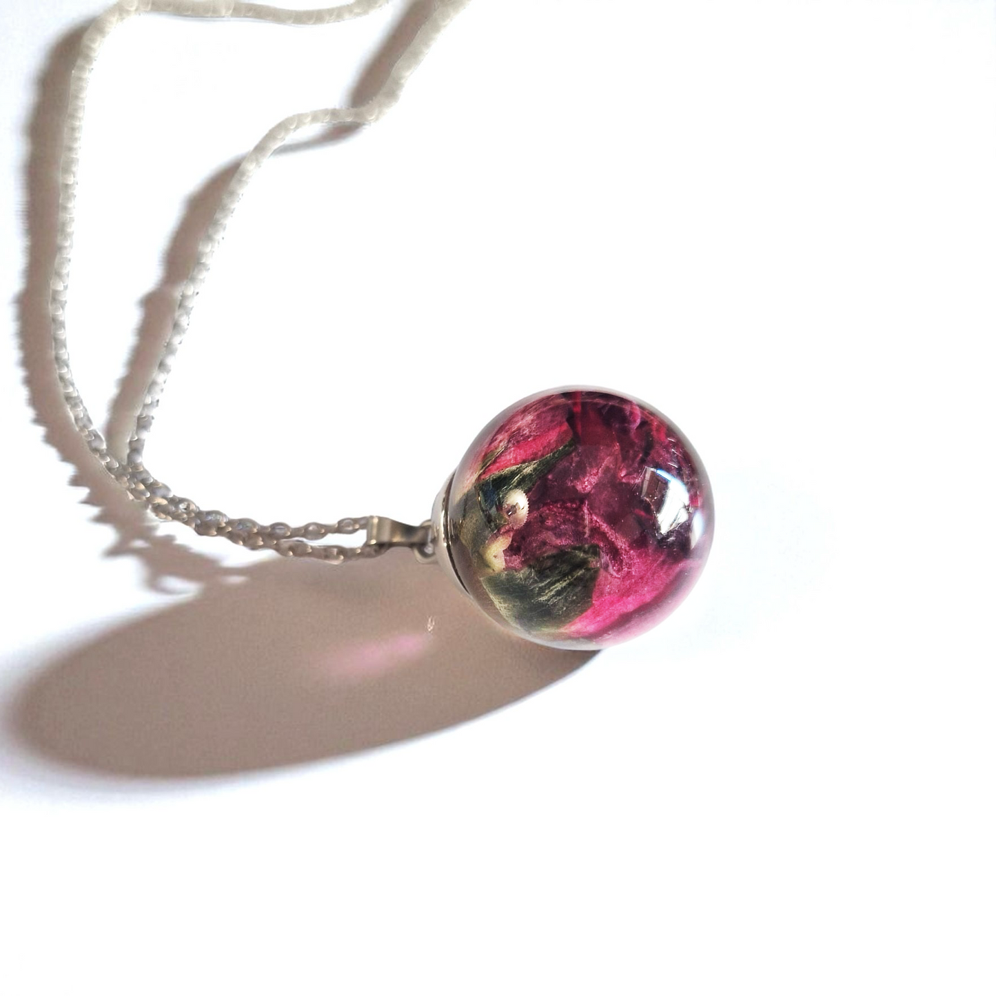 echte Rose❤︎ Halskette