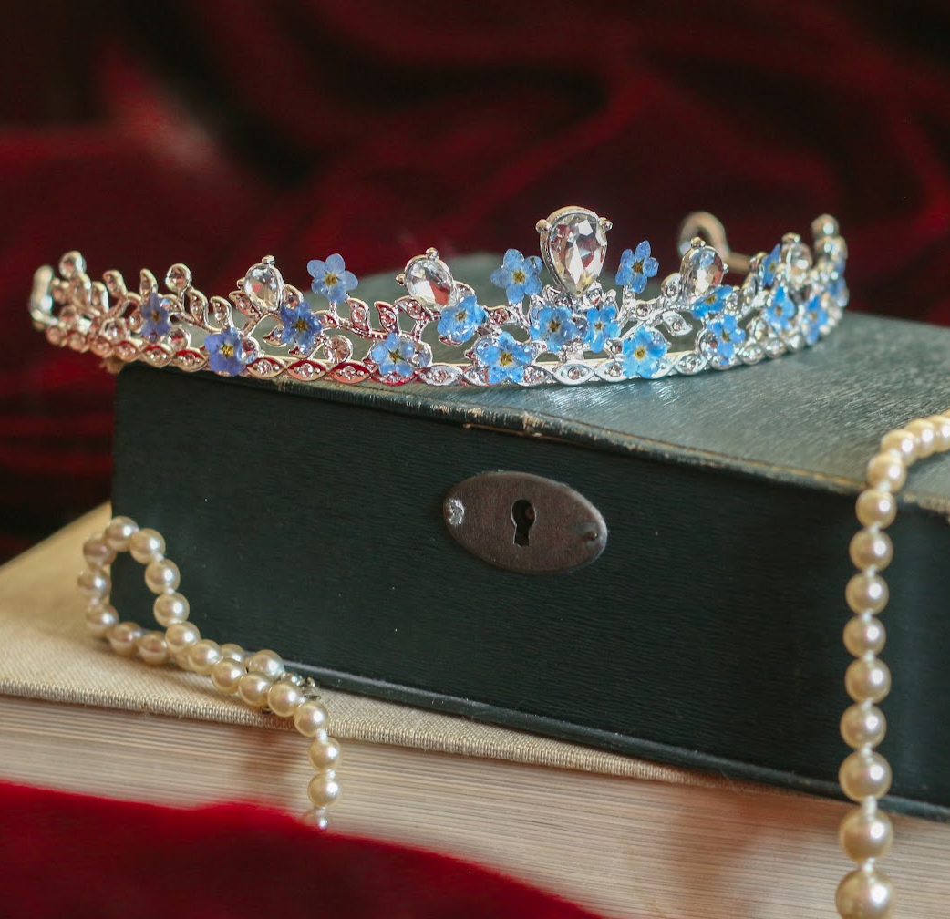 echte Vergissmeinnicht Blüten❤︎ Tiara