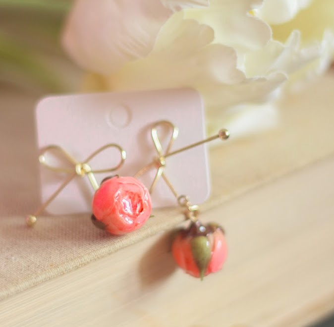 echte Rosenknospen❤︎ Schmuckset