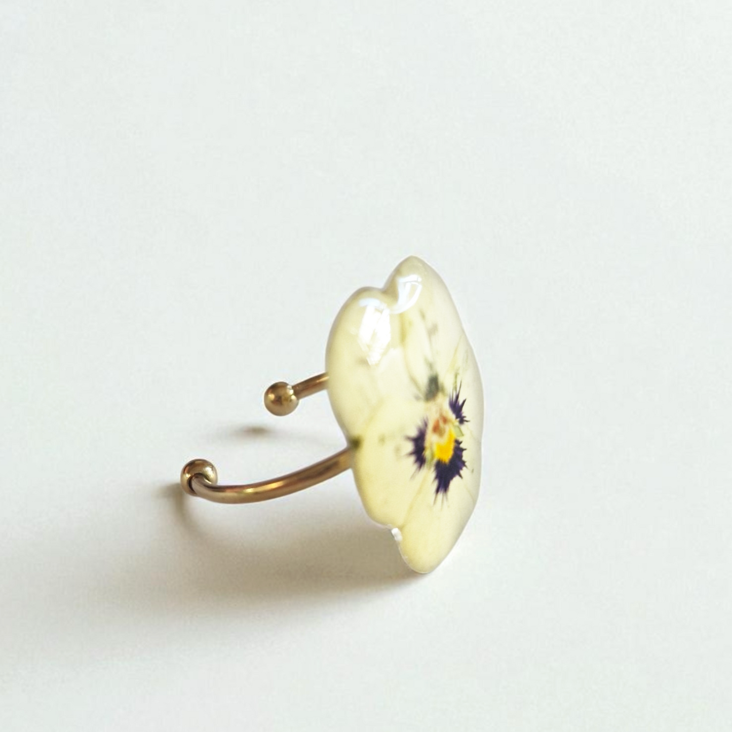 echtes Stiefmütterchen❤︎ Ring