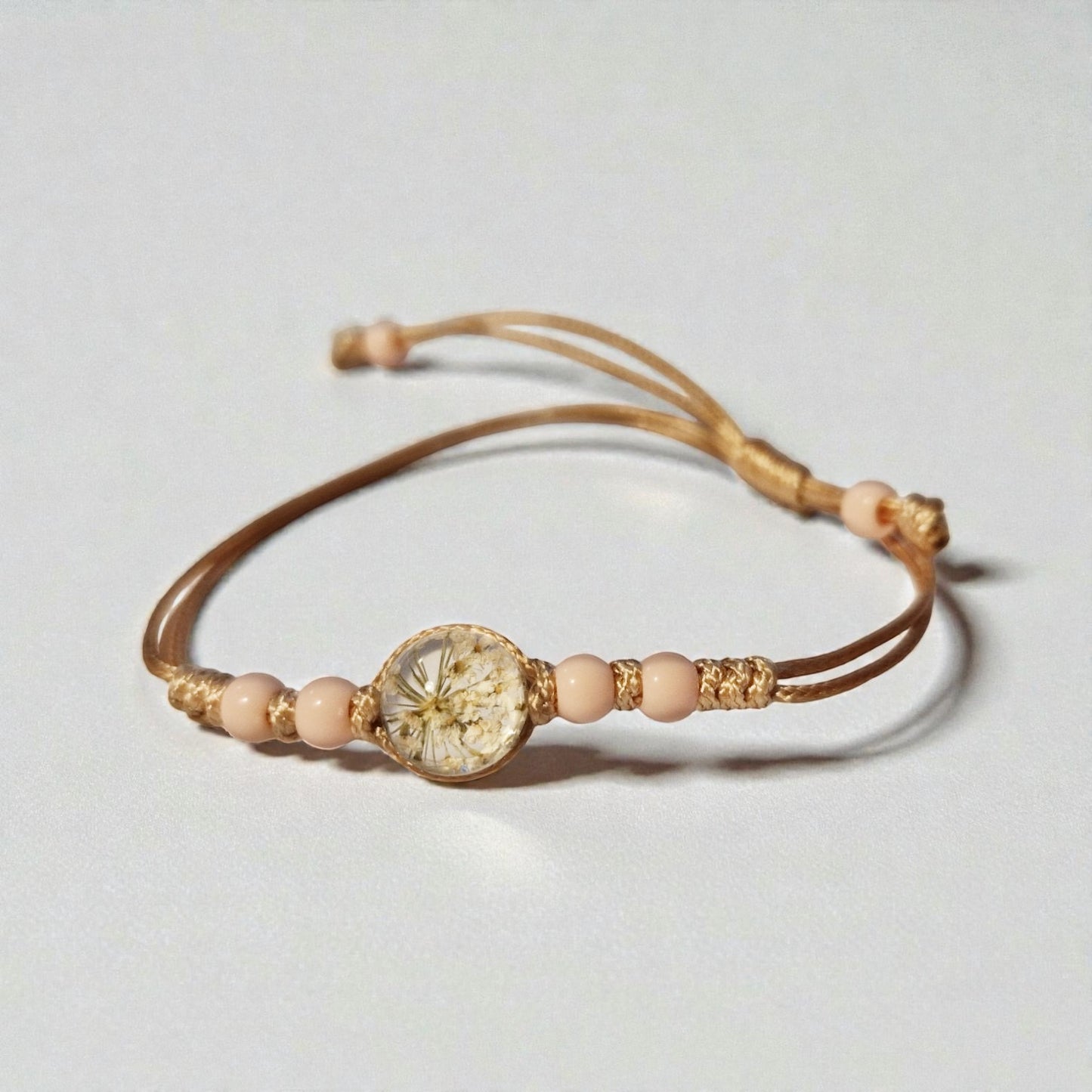 real forget-me-not flowers ❤︎ bracelet