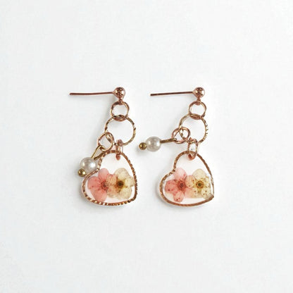 Sakura Kirschblüten❤︎ Herzchen Ohrringe