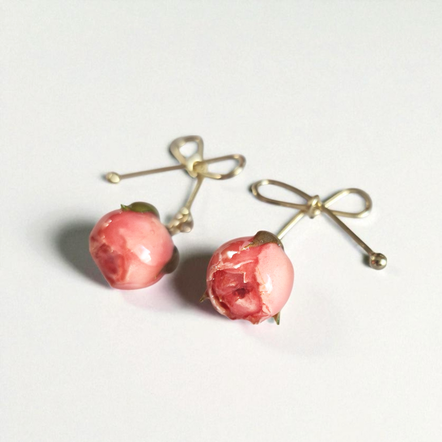 echte Rosenknospen❤︎ Schmuckset