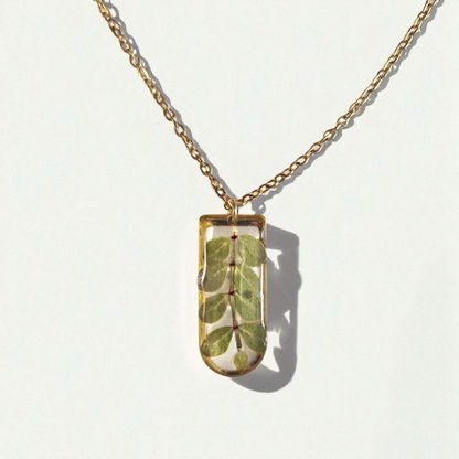 echtes Farn & Gräser❤︎ Halskette