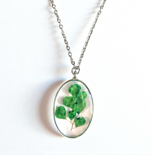 echte Blätter❤︎ Halskette