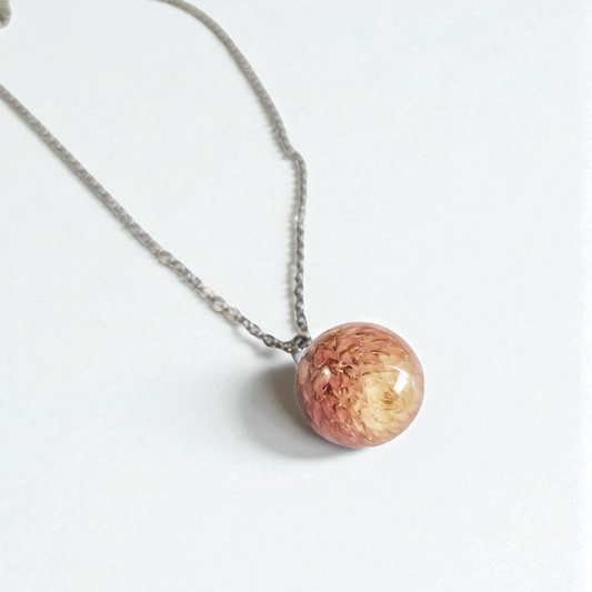 echte Kugelamarant❤︎ Halskette