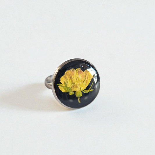 echte Rosenblüte❤︎ Ring