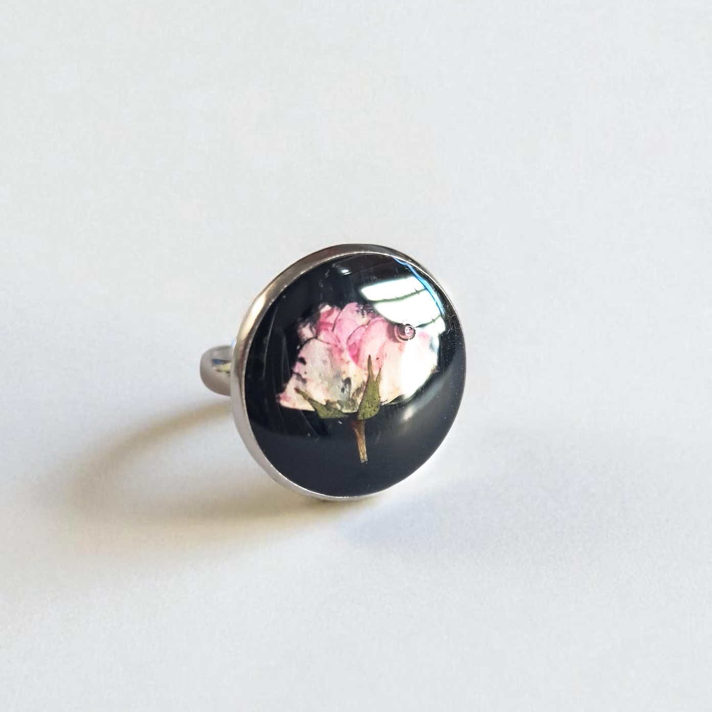 echte Rosenblüte❤︎ Ring