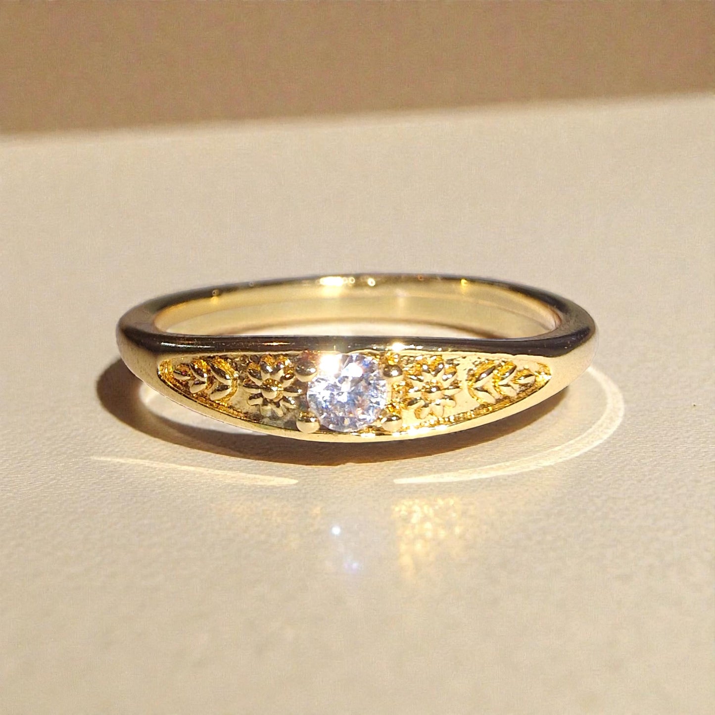 Bergkristall Silber-Ring ❤︎ verschiedene Grössen