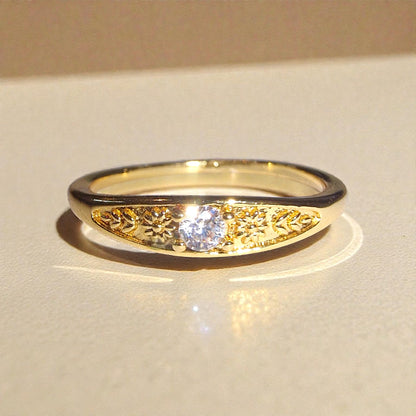 Bergkristall Silber-Ring ❤︎ verschiedene Grössen