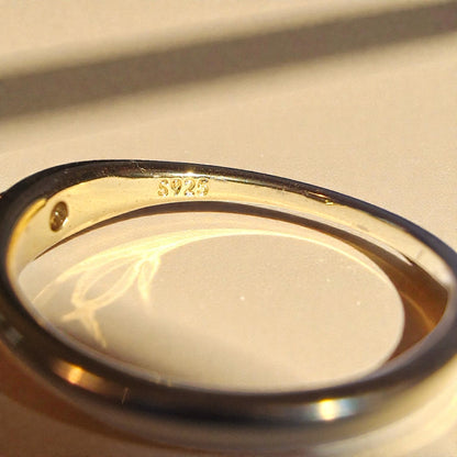 Bergkristall Silber-Ring ❤︎ verschiedene Grössen