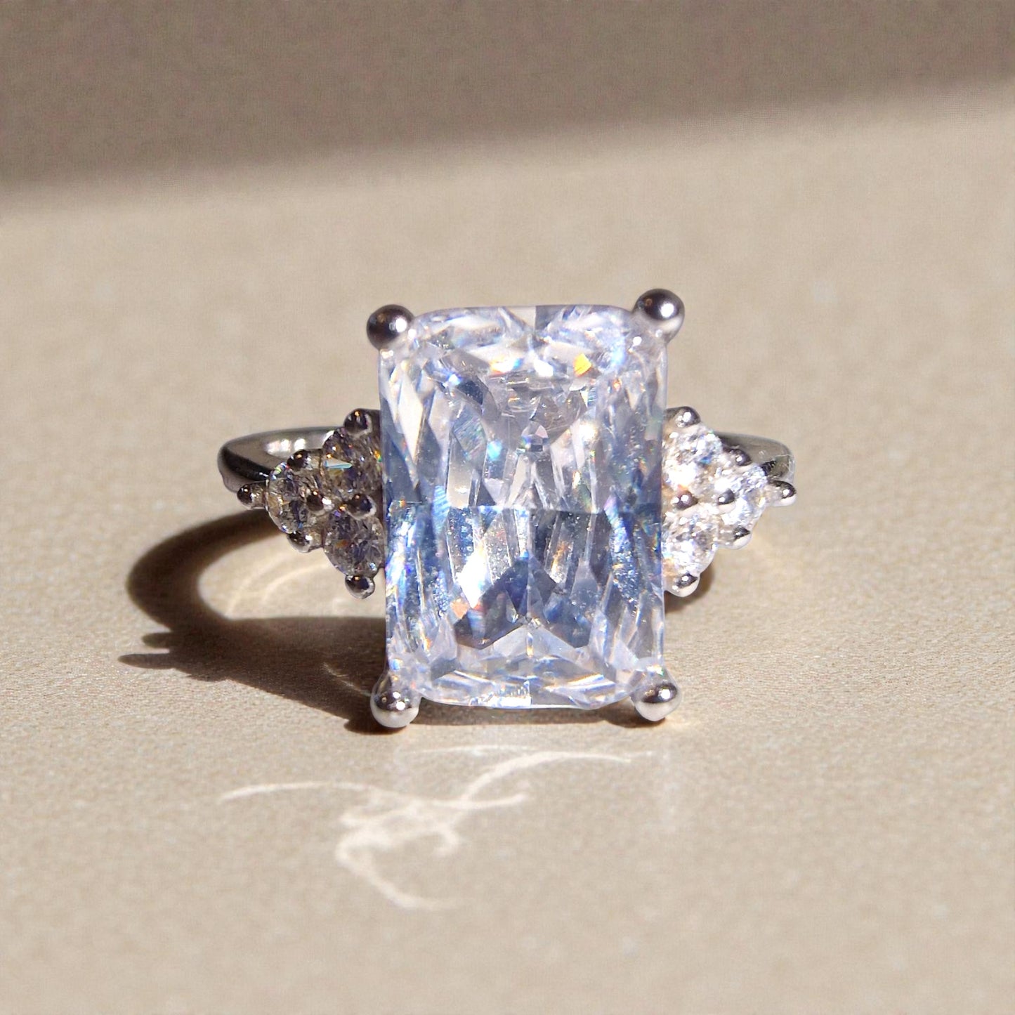 Zirkon Silber-Ring ❤︎ verschiedene Grössen