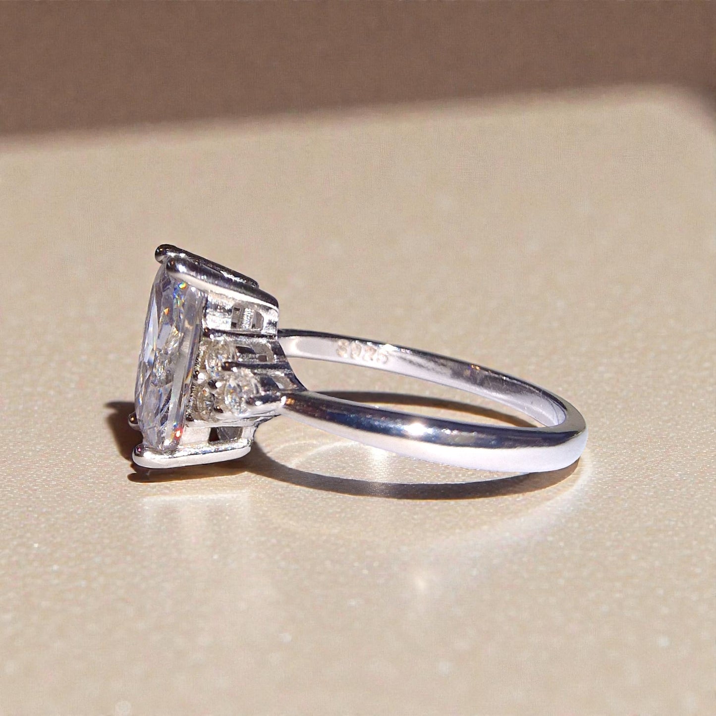 Zirkon Silber-Ring ❤︎ verschiedene Grössen