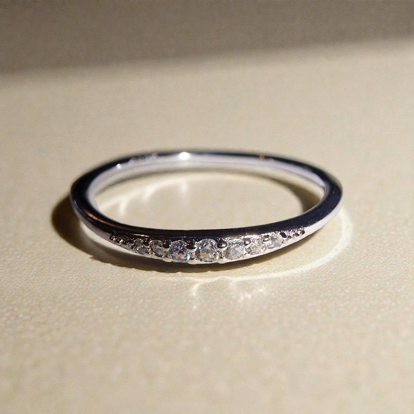 Zirkon Silber-Ring ❤︎ Gr. 7.5