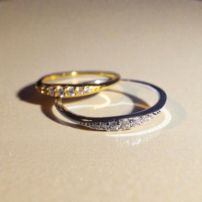 Zirkon Silber-Ring ❤︎ Gr. 7.5