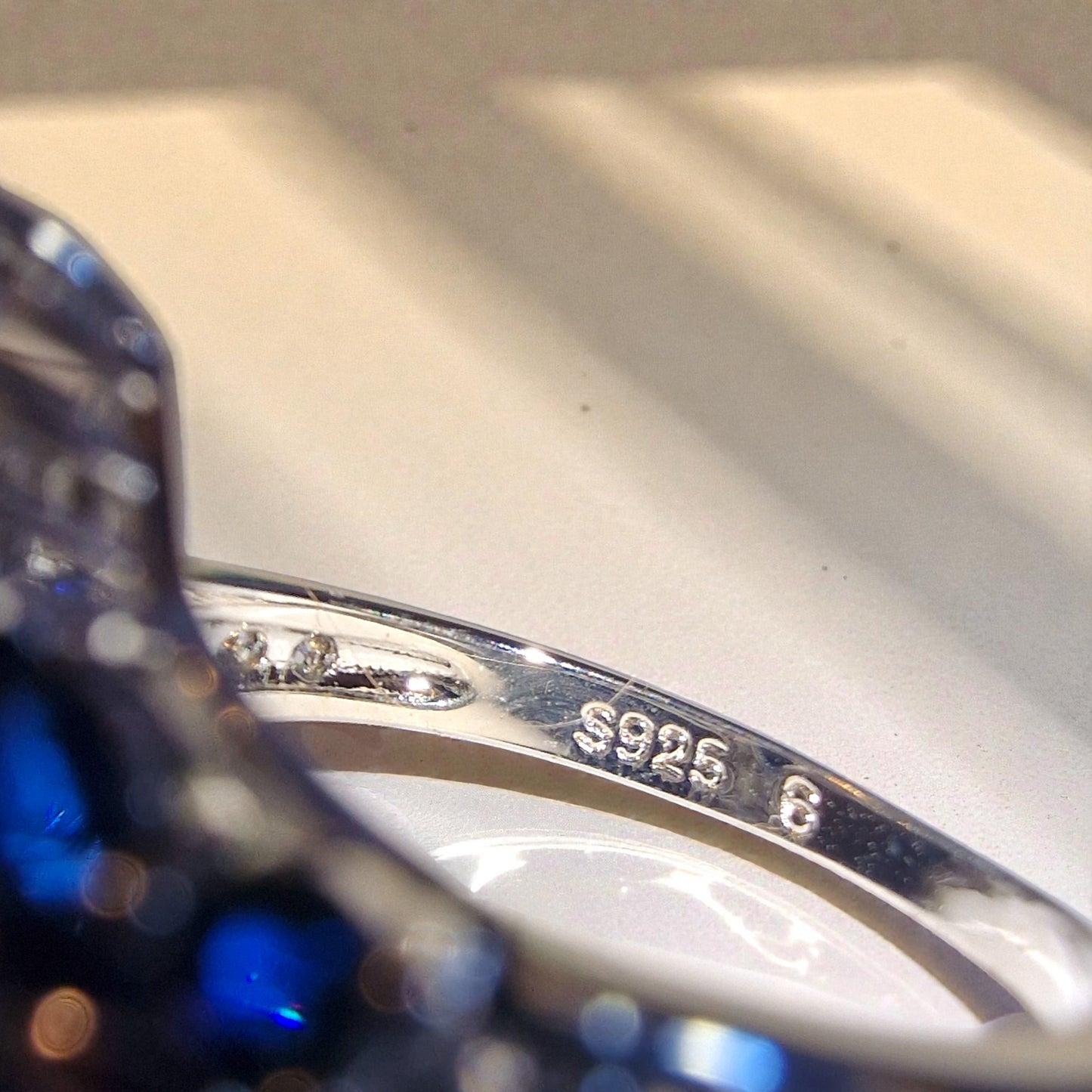 Tansanit Silber-Ring ❤︎ verschiedene Grösse