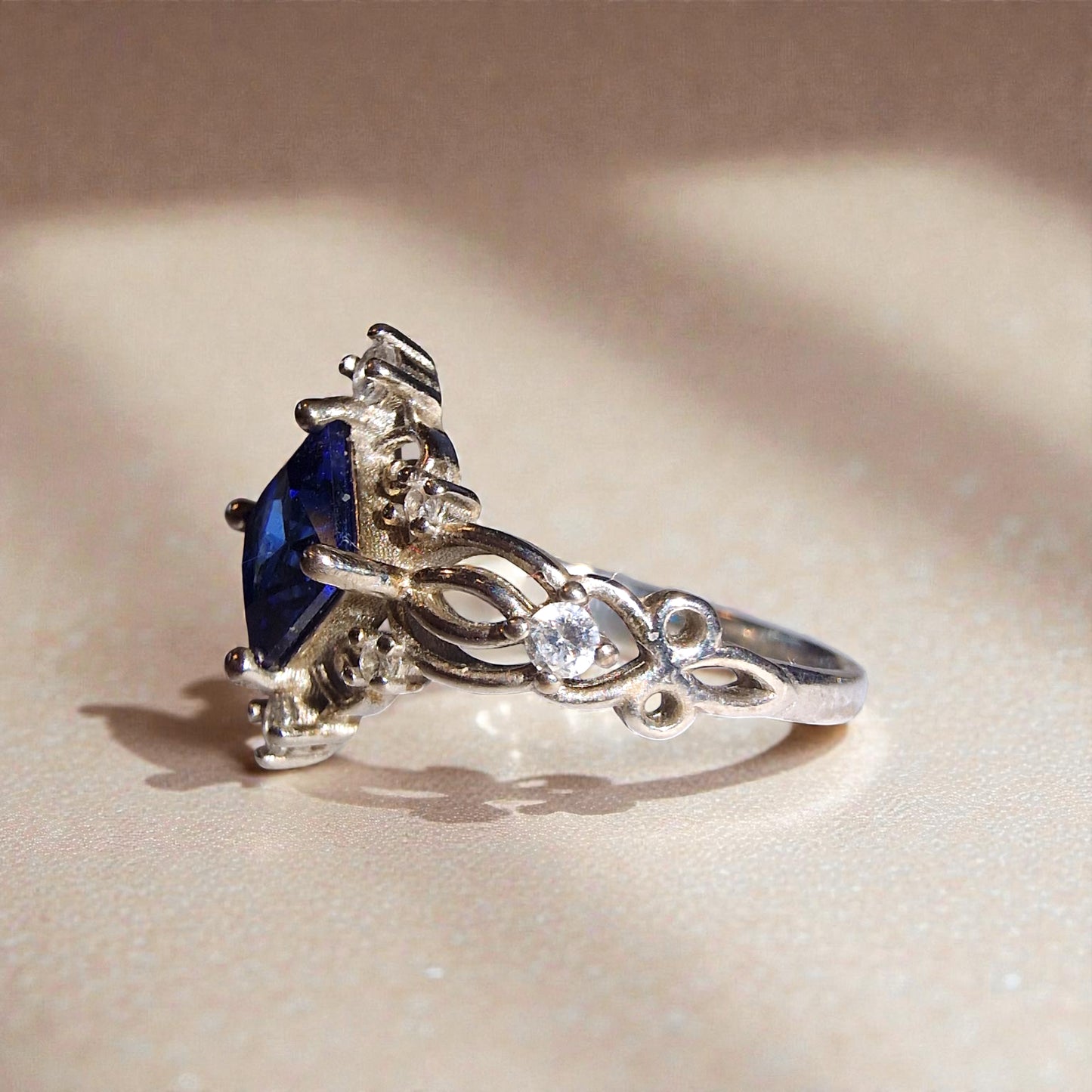 Tansanit Silber-Ring ❤︎ verschiedene Grösse