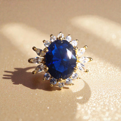 Tansanit Silber-Ring ❤︎ verschiedene Grösse