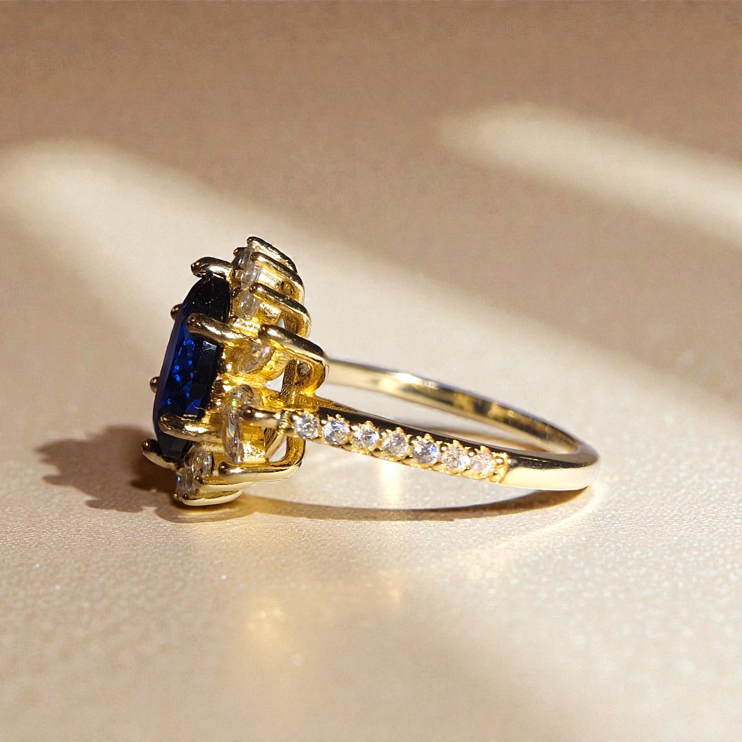 Tansanit Silber-Ring ❤︎ verschiedene Grösse