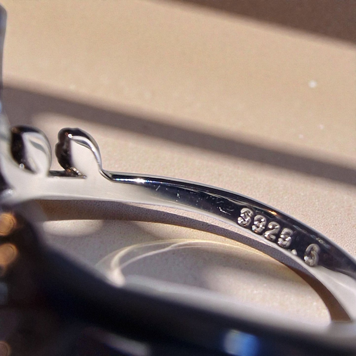 Grüner Achat Silber-Ring ❤︎ Gr. 5.5