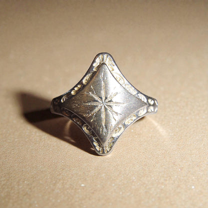 Abendstern Silber-Ring ❤︎ Grössenverstellbar