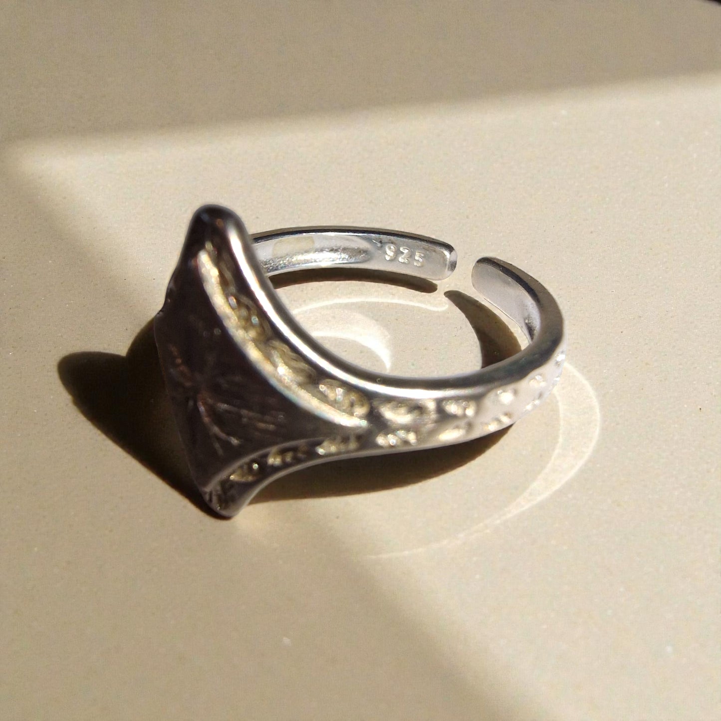 Abendstern Silber-Ring ❤︎ Grössenverstellbar