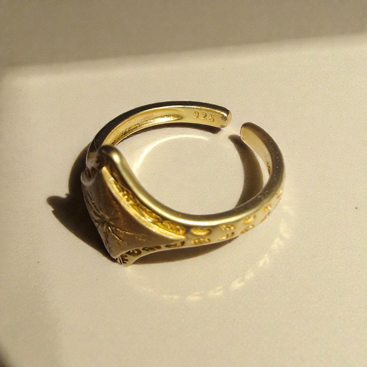 Abendstern Silber-Ring ❤︎ Grössenverstellbar