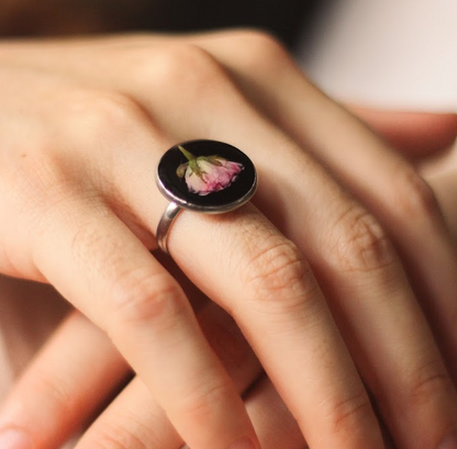echte Rosenblüte❤︎ Ring
