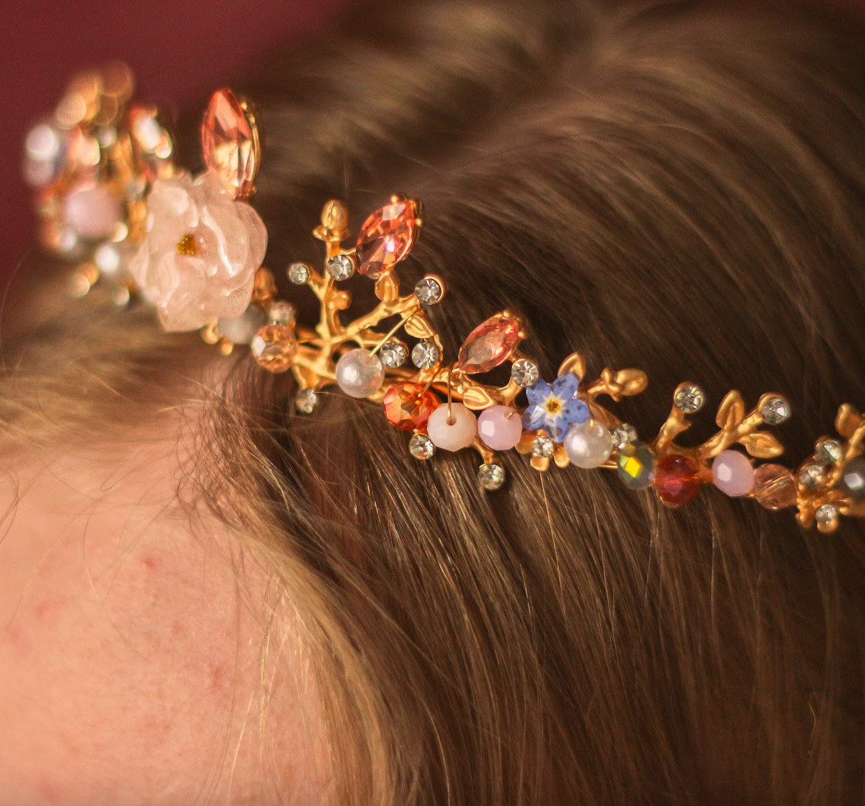 Vergissmeinnicht und hortensia ❤︎ Tiara