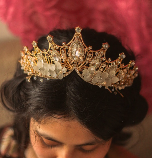 Weisse Hortensia ❤︎ Tiara