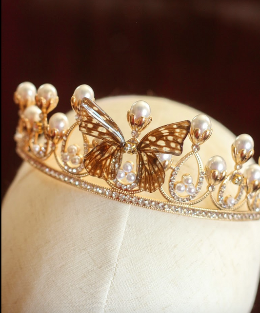 Echter Hestina Schmetterling ❤︎ Tiara