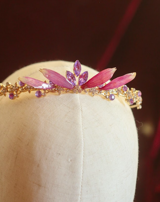 echte Sonnenhut Blüten❤︎ Tiara