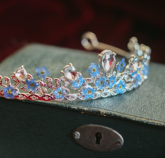 echte Vergissmeinnicht Blüten❤︎ Tiara