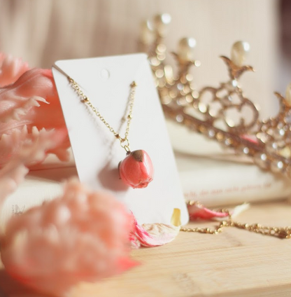 echte Rosenknospen❤︎ Schmuckset