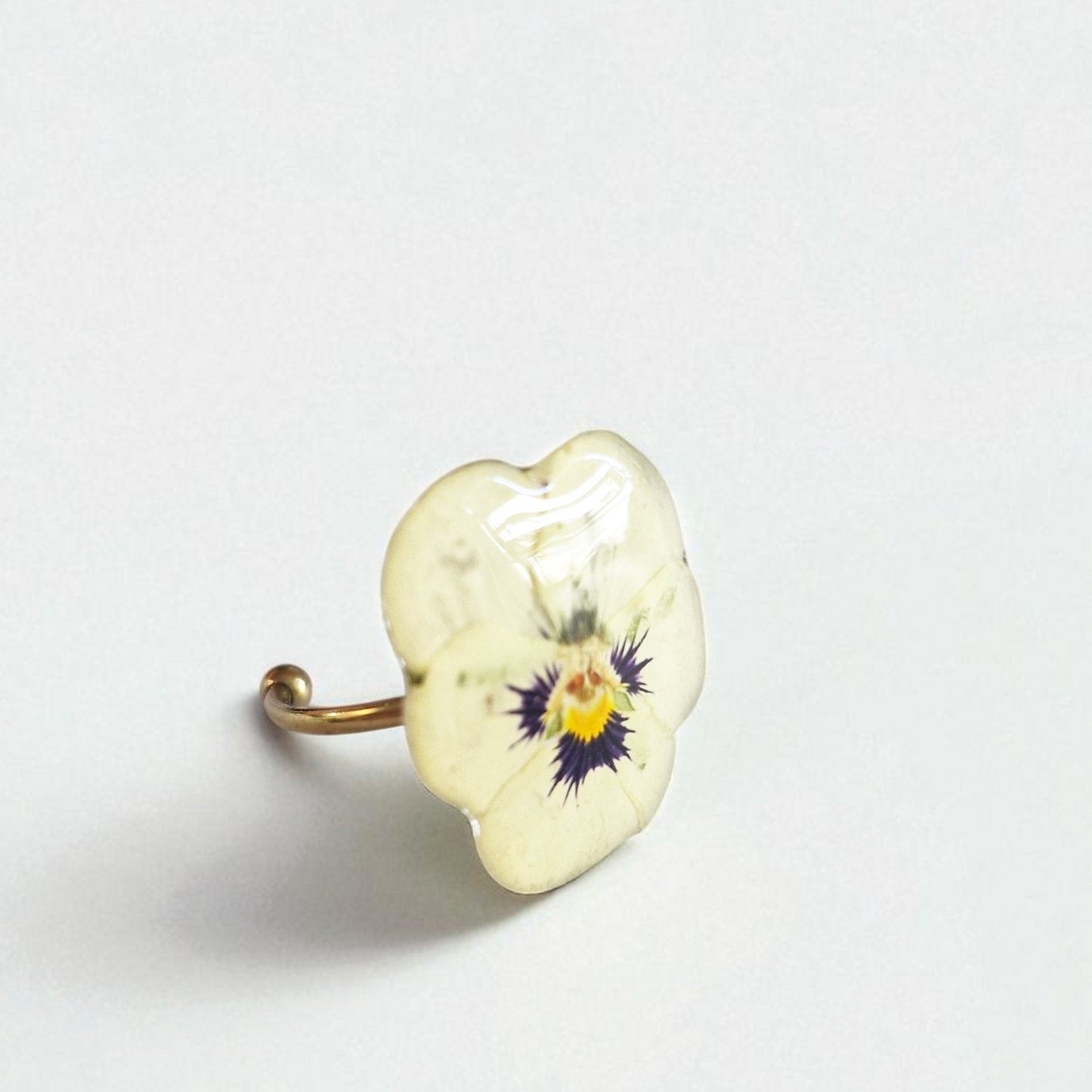 echtes Stiefmütterchen❤︎ Ring