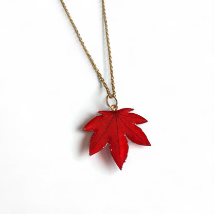 echte japanische Ahornblätter❤︎ Schmuckset