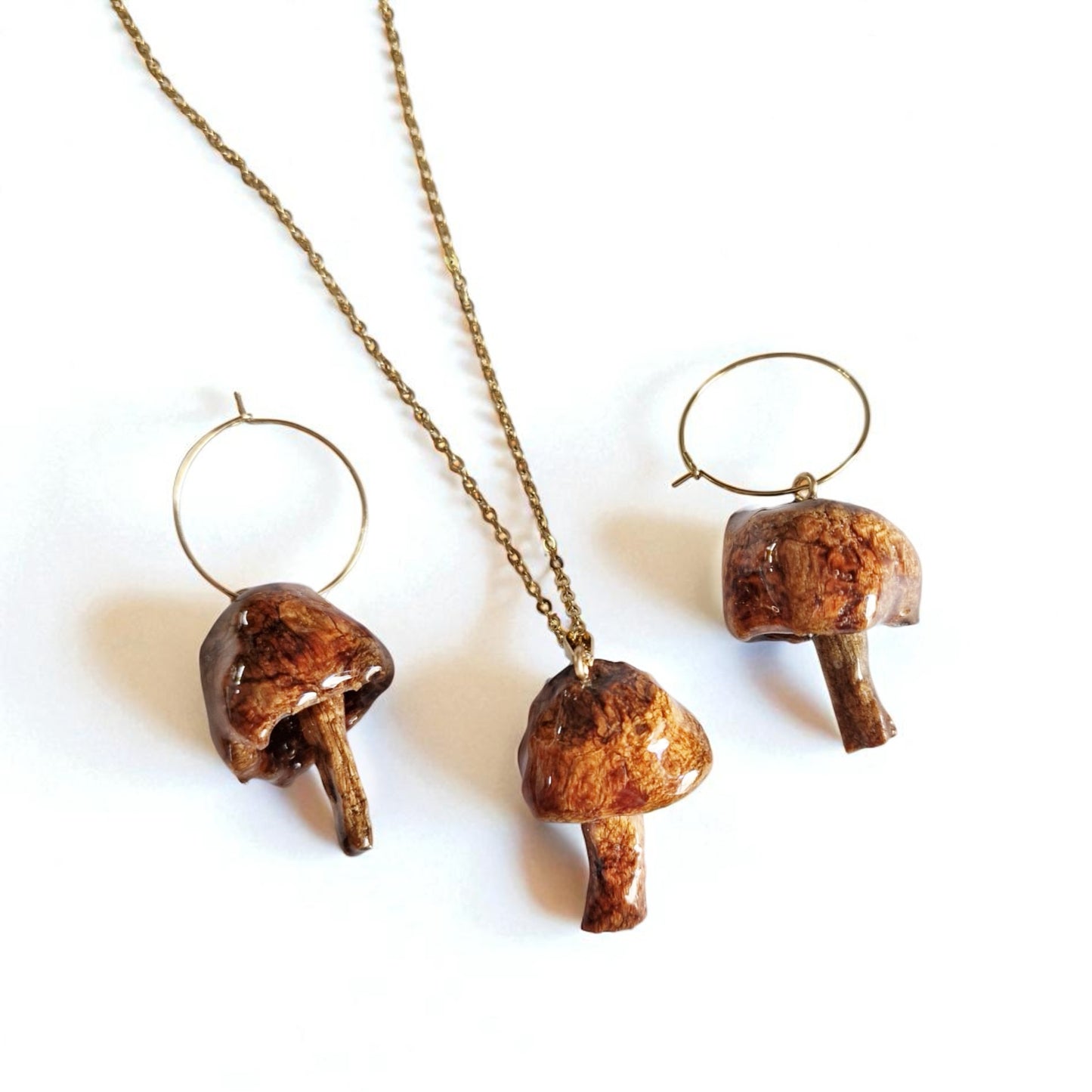 echte Pilze❤︎ Schmuckset