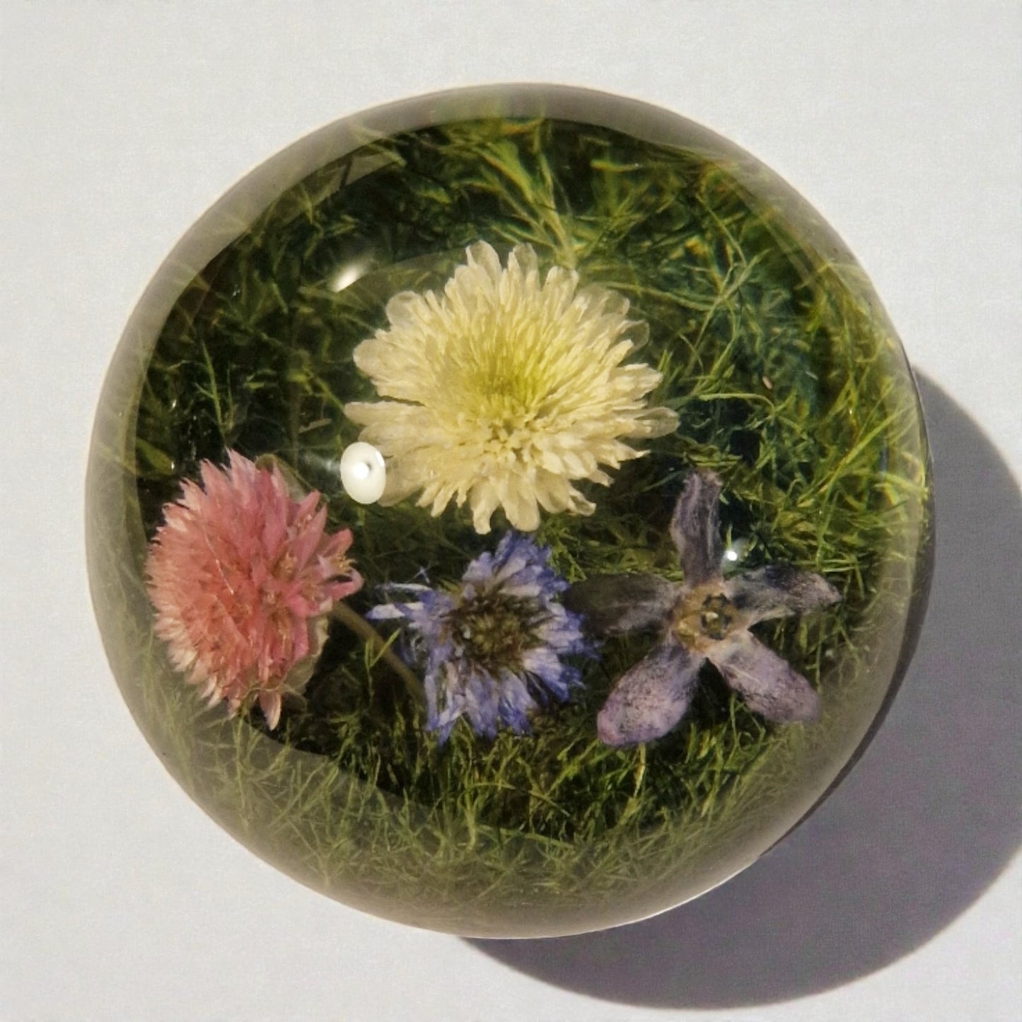 echte Blumenwiese ❤︎ Kugel ohne Leuchtplattform