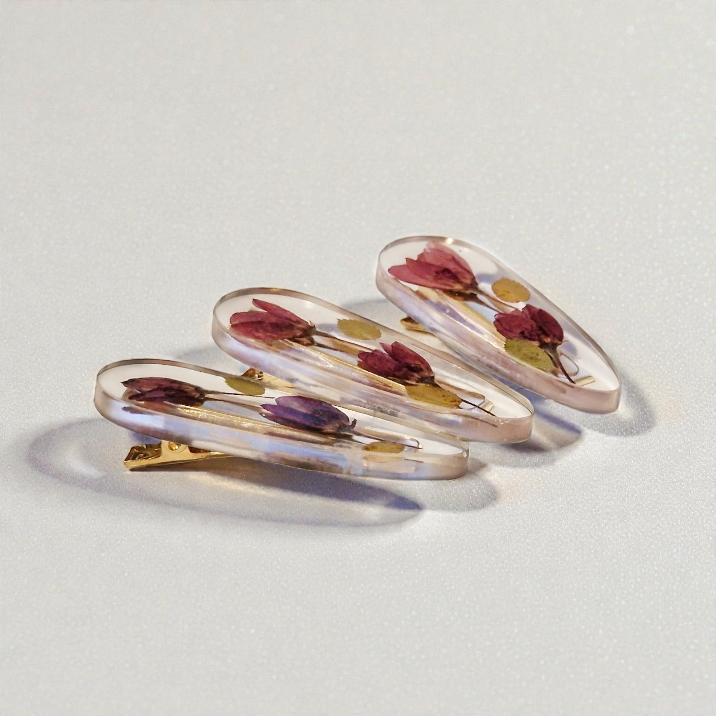 Echte Blume❤︎ Haarspange 2x