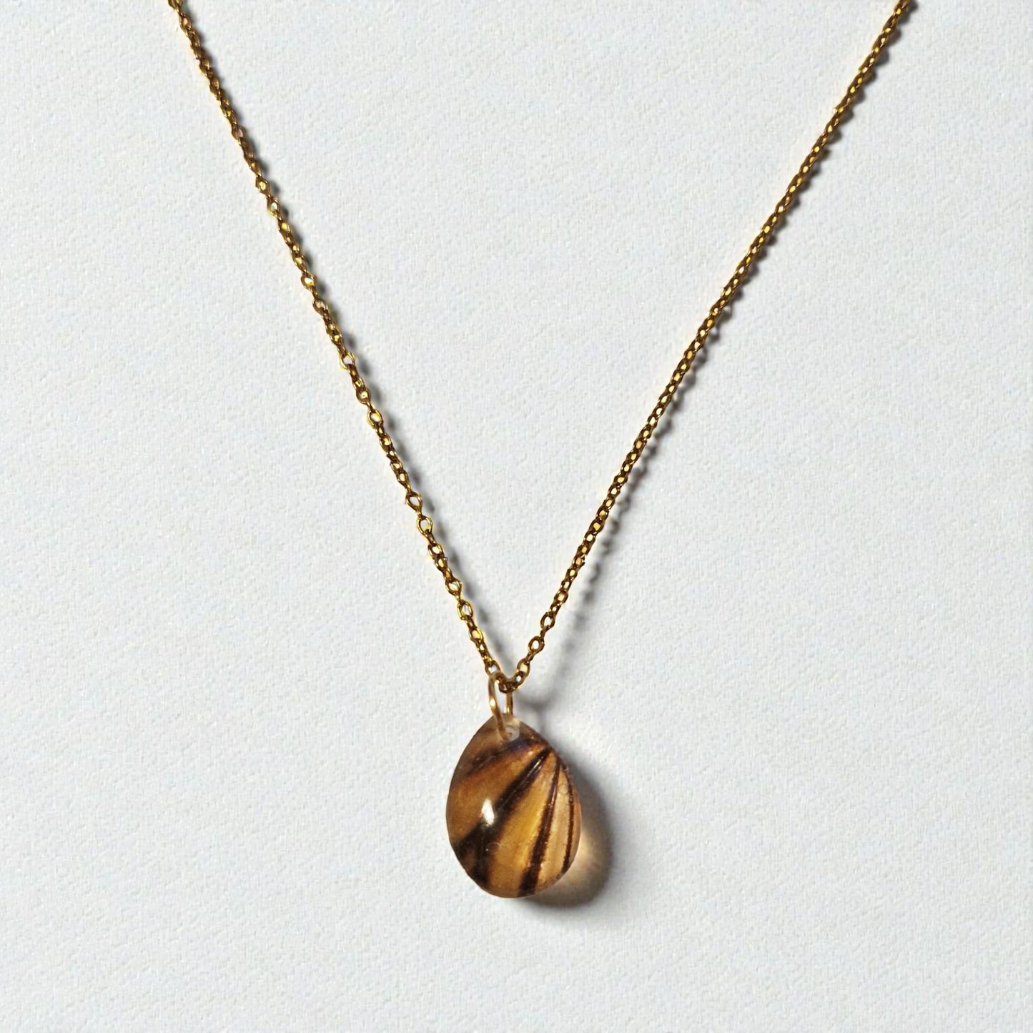 echter Monarchfalter-Flügel❤︎ Halskette